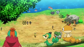 [Pokémon] All members of the Da Mu Backyard gathered together to practice with the Journey Team to s