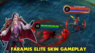 NEW FARAMIS S26 FIRST PURCHASE SKIN GAMEPLAY || FARAMIS 100 DIAMONDS SKIN || MLBB NEW SKIN