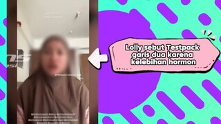 Lolly Sebut Testpack Garis 2 Karena Kelebihan hormon