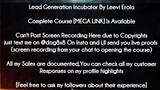 Lead Generation Incubator By Leevi Erola course download