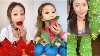 얼음ASMR 바질씨드 얼음먹방 리얼사운드 AMAZING CRUNCHY BASIL SEEDS ICE EATING SOUNDS ASMR#495