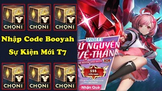 Liên Quân | Nhập CODE Mới Nhất Từ Booyah - Skin Violet Thứ Nguyên Quay Trở Lại Vào Sự Kiện Tháng 7