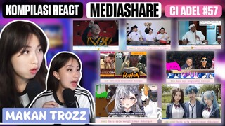 KOMPILASI REACT MEDIASHARE CI ADEL #59 - NGUNYAH TROZZZZ