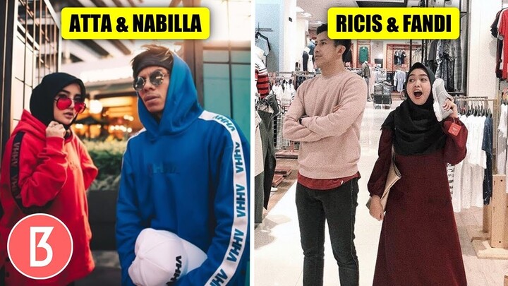 Perbedaan Kisah Cinta Atta Halilintar Ria Ricis Ariel Noah Dan Luna Maya