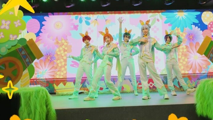 [ฉากเซ็ต MV ที่ได้รับการฟื้นฟูขั้นสุดยอด] คัฟเวอร์เพลงเต็ม es Easter shuffle ครั้งแรกบนอินเทอร์เน็ต/