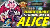 HARD CARRY ALICE?! ENEMY CANT HANDLE MY OUTPLAYS! ALICE GAMEPLAY