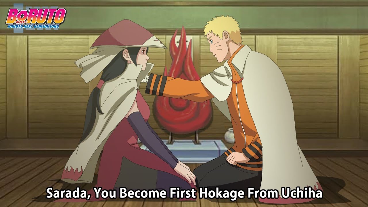 Sarada Uchiha, The day Naruto became Hokage