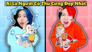 Mèo Simmy Thi AI LÀ NGƯỜI CÓ THÚ CƯNG ĐẸP NHẤT Trong Roblox !! Mặc Áo Cho Thú Cưng