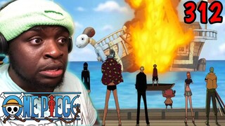 SAYING GOODBYE TO THE GOING MERRY😢 | One Piece Episode 312 REACTION!!!