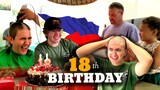 18th Birthday spent in Philippines | Shaving Head for Army | The Armstrong Family