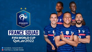 France New Squad Qatar World Cup 2022 | FIFA World Cup 2022