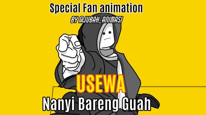 Nyanyi Bareng Guah "usewa" Gaya Mashle ||fan animation