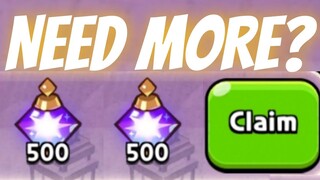 FREE 500 Light of  Resolution & 3,000 CRYSTALS!