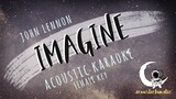 IMAGINE John Lenon (Acoustic Karaoke/female key)