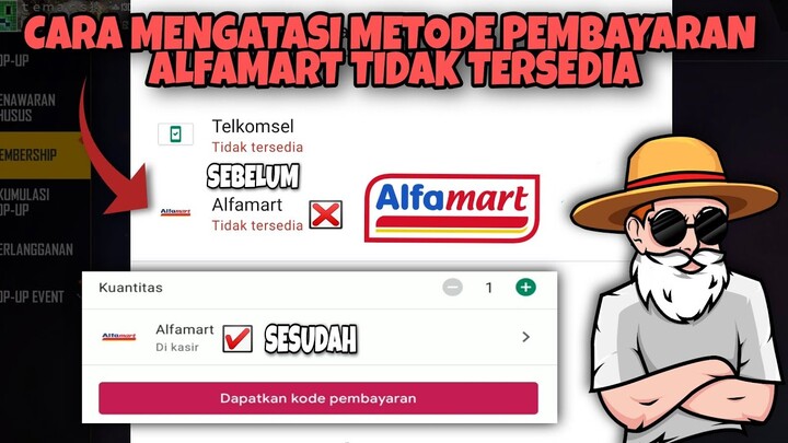 CARA MENGATASI METODE PEMBAYARAN ALFAMART TIDAK TERSEDIA | BEGINI CARA MENGATASINYA DIJAMIN BERHASIL