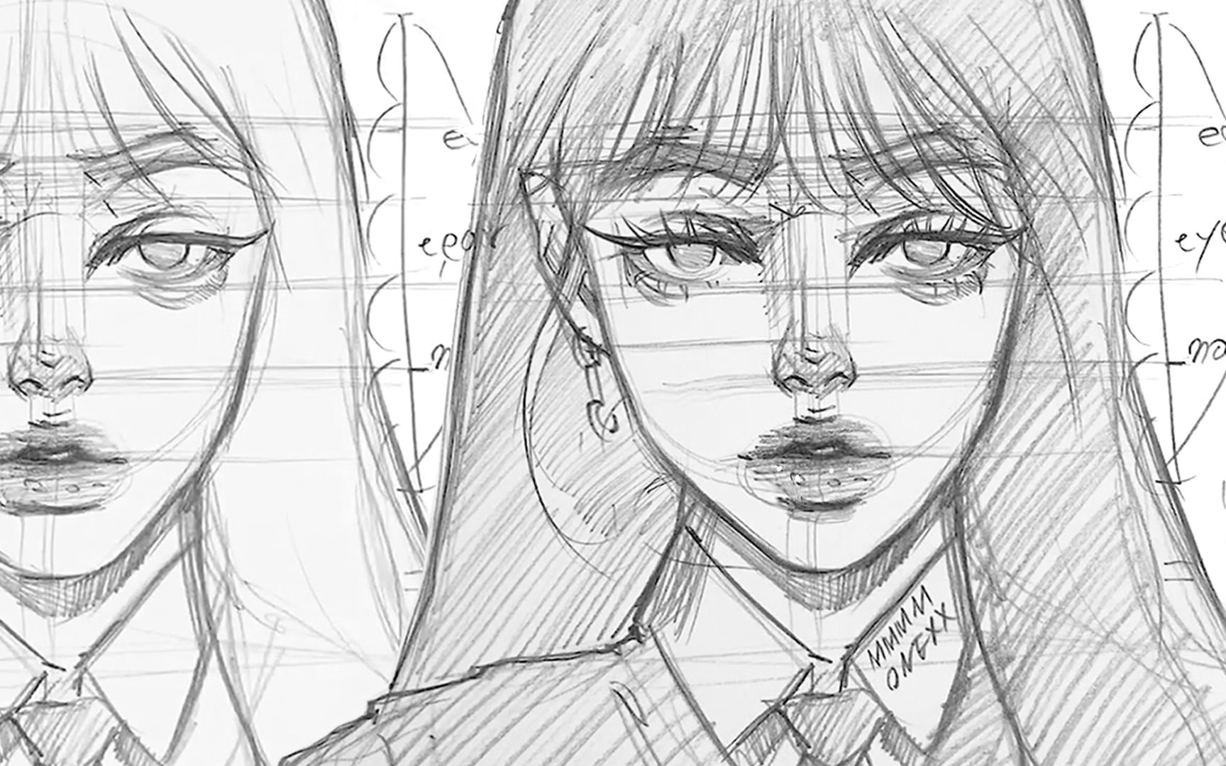Hướng dẫn vẽ đầu và khuôn mặt nhân vật Anime nữ  Trung tâm Ngoại ngữ ILC   Blog Giáo dục