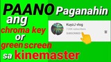 Chroma key or Green screen sa kinemaster