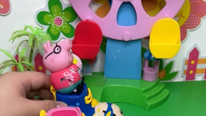 Funny animated short film_Let’s play with toys, shoes and cars with Peppa Pig and her family_Cute ki