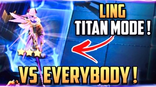 LING TITAN vs EVERYBODY ! [CHALLENGE] MAGIC CHESS TERBARU 2023