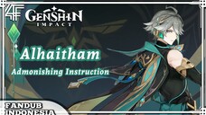 [Fandub Indonesia] Character Demo - "Alhaitham" | Genshin Impact