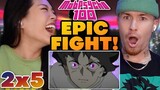 Mob vs Mogami! | Mob Psycho 100 S2 Ep 5 Reaction