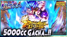 🔥 5000cc GACHA ULTRA GOGETA BLUE "Legend Fest 2022" + LL Garansi Tiket 🔥 Dragon Ball Legends