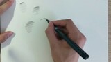 [Tutorial Sejati] [Fondasi Nol] Metode menggambar mata yang sederhana dan praktis