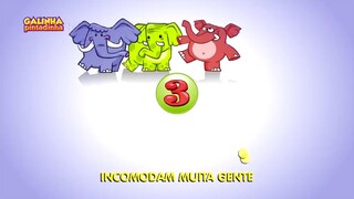 Um Elefante Incomoda Muita Gente | Galinha Pintadinha 2 | Animation meme [oc]