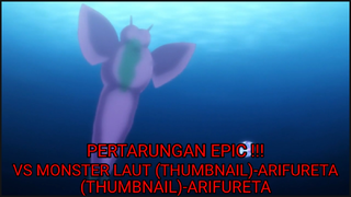 PERTARUNGAN EPIC !!! VS MONSTER LAUT (THUMBNAIL)-ARIFURETA