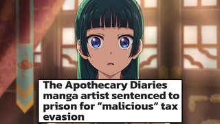 Apothecary Diaries Manga Artist Suspended and Faces Prison - Will Season 2 be Cancelled?