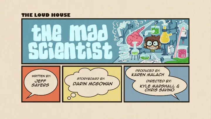 The Loud House , Season 3 , EP 8A , (The Mad Scientist) English