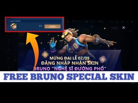 HOW TO GET FREE BRUNO SKIN