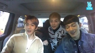 EXO-CBX 아미고TV 출근길 (EXO-CBX is coming to Amigo TV)