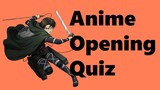 Guess the anime opening - 60 openings (easy - medium)