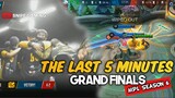 THE LAST 5 MINUTES OF MPL-PH SEASON 6 GRAND FINALS : TRULY AMAZING