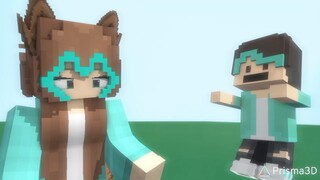 Ara ara meme minecraft animation prisma 3D