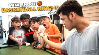 MINI BASKETBALL RING! 3 Point shoot out sa BG House, You win 1,000 GCASH!