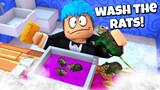 Wash The Rats | Roblox | PALIGUAN ANG MGA DAGA BAGO KAININ!