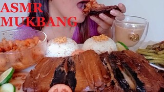 ASMR MUKBANG SMOKED DEBONED MILKFISH ( REQUESTED ) BREAKFAST MEAL | EATING SHOW | NO TALKING