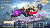 New event M3 Pass tournament get free Roger M3 Skin in Mobile Legends | Double 11 update