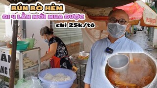 Sau nửa năm trời mới ăn tô BÚN BÒ hẻm Hoàng Hoa Thám với giá chỉ 25k/tô !!! | Color Man Food