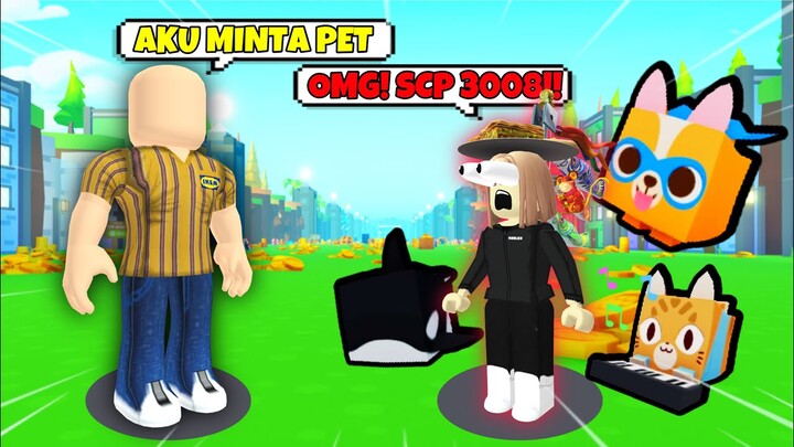 AKU MENYAMAR JADI SCP 3008 DI PET SIMULATOR X DAN INI YANG TERJADI - Roblox Indonesia