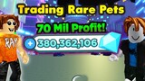 I Sold My Rarest Exclusive Pets and Made💎70 Million Gems In Pet Simulator X