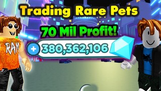 I Sold My Rarest Exclusive Pets and Made💎70 Million Gems In Pet Simulator X