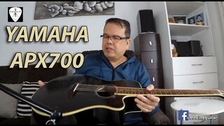 Yamaha APX700 Acoustic Electric Guitar Review Demo