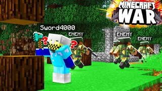 Minecraft ARMY SNEAKS into our TOP SECRET Land! (Minecraft War #55)