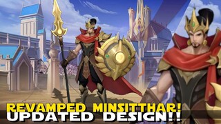 REVAMPED MINSITTHAR UPDATED NEW DESIGN! BETTER DESIGN! | PROJECT NEXT OP FIGHTER? MOBILE LEGENDS