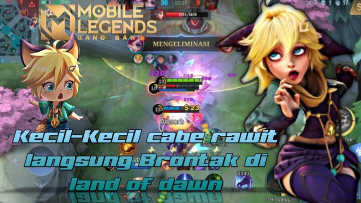 Si Bocil Joy langsung mode operpower🥶😱 | Mobile Legend Bang-Bang