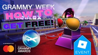 [Roblox Event 2022!] How to get GRAMMY Chain for GRAMMY Week!