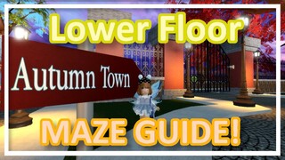 HOW TO GET ALL LOWER FLOOR CHESTS in Autumn Town Royale High!